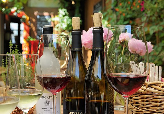 Wein im Hof