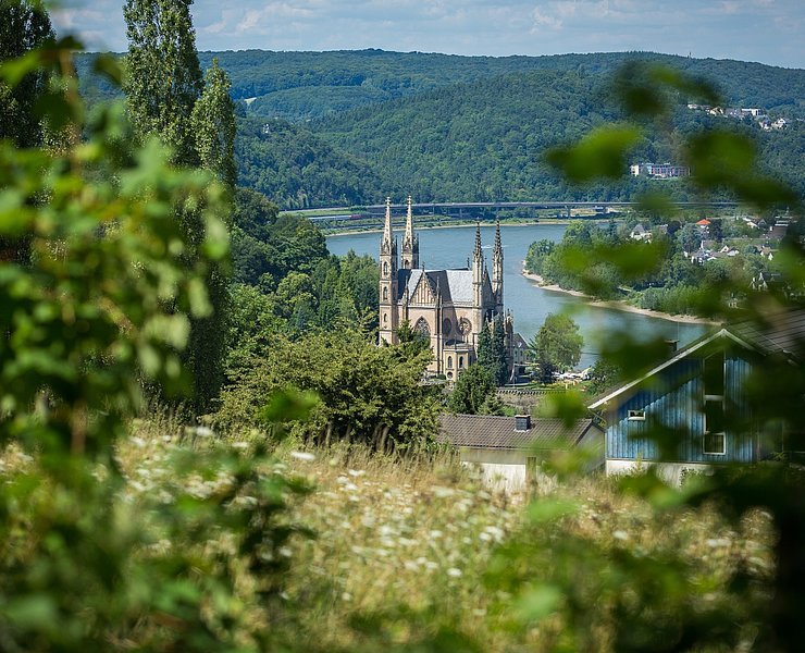 Blick auf Apollinariskirche