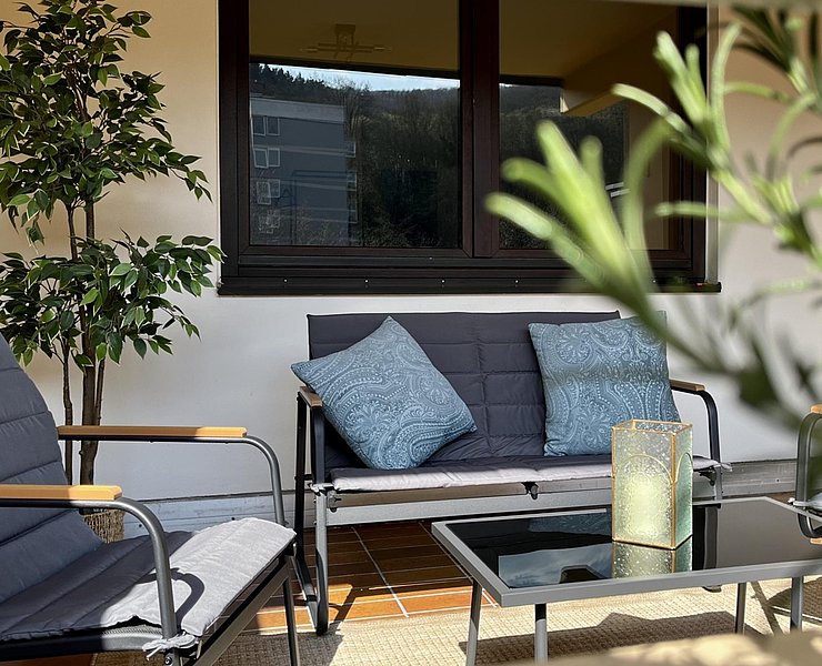 Loggia Sitzgelegenheit