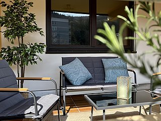 Loggia Sitzgelegenheit