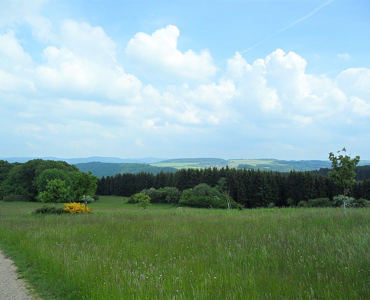 Blick von der Wershofener Höhe