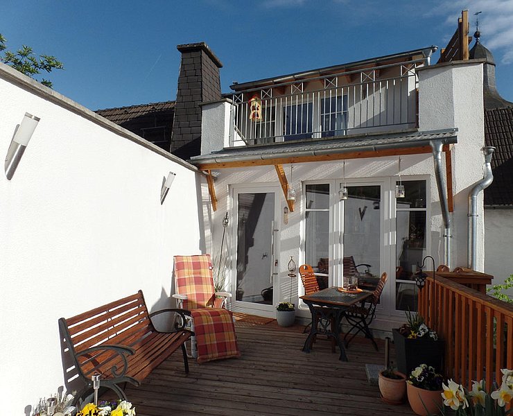 Terrasse unten