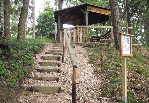 Anstieg zur De-Lassaulx-Hütte