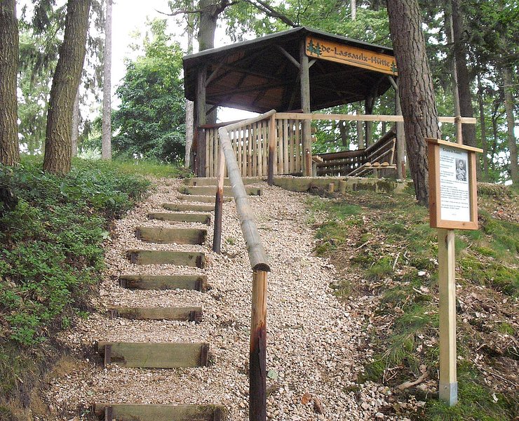 Anstieg zur De-Lassaulx-Hütte