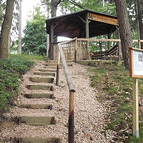 Anstieg zur De-Lassaulx-Hütte