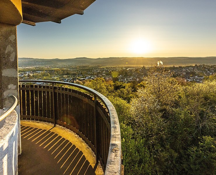 Ausblick vom Feltenturm über Sinzig