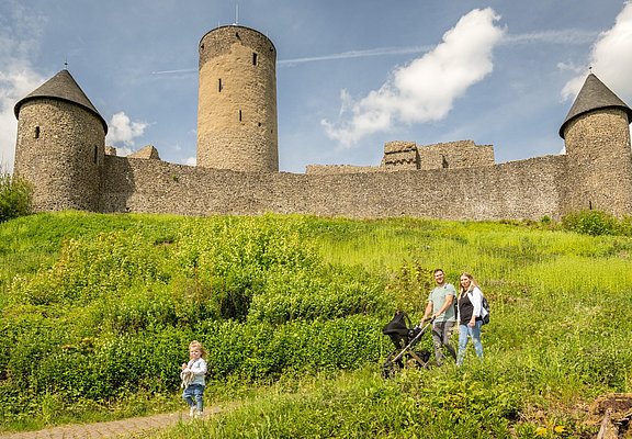 Besuch auf der Nürburg