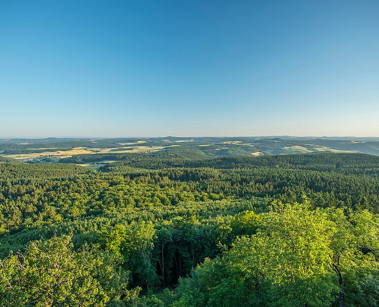 Aussicht vom Kaiser-Wilhelm-Turm
