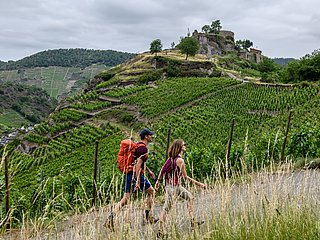 Aufstieg zur Saffenburg