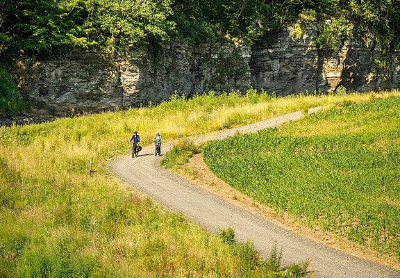 Abstecher vom Ahr-Radweg zum Prümer Tor