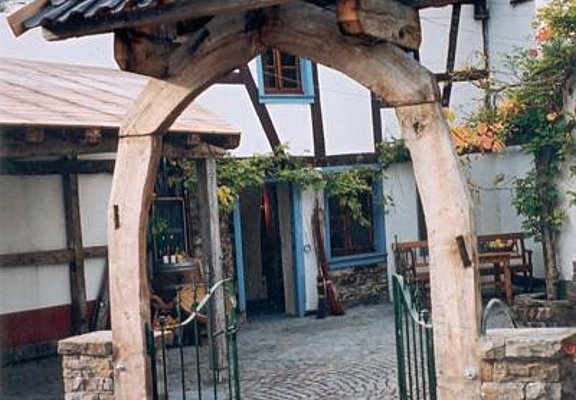 Innenhof Ferienwohnungen