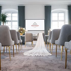 Trauzimmer in der Schloss Villa