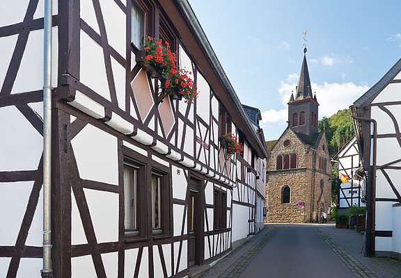 Idylle im Weinort Rech