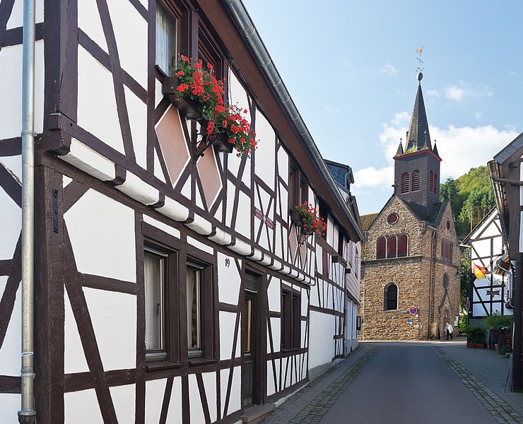 Idylle im Weinort Rech