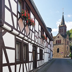 Rech-historische Fachwerkbauten