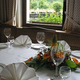 gedeckter Tisch