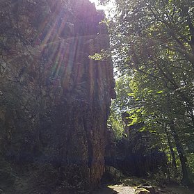 Felsmassiv Teufelsley