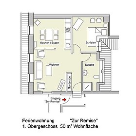 Grundriss "Remise"