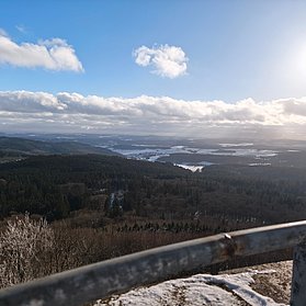 Weitsicht vom Kaiser-Wilhelm-Turm