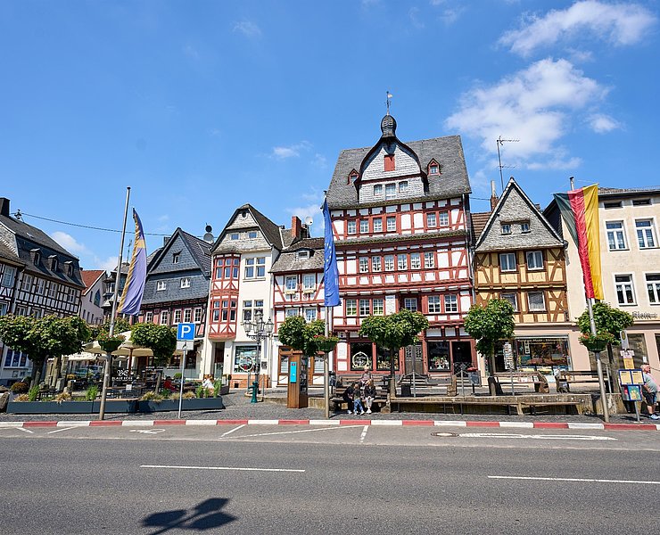 Marktplatz Häuserzeile