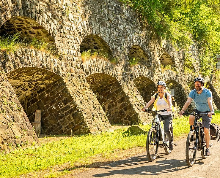 Ahr-Radweg, Boxenstop bei Müsch