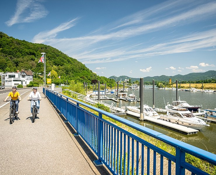 Yachthafen in Remagen-Oberwinter