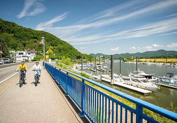 Yachthafen in Remagen-Oberwinter