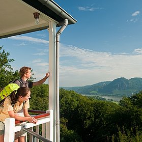 Ausblick auf das Siebengebirge