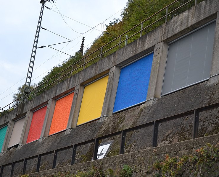 Farbwechsel - en passant, Otmar Sattel, 2011