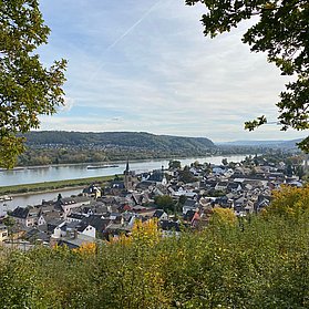 Blick vom Friedrichsberg auf Oberwinter