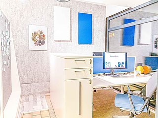 2er Arbeitsplatz im Fenster