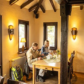 Pause am Steinerberghaus