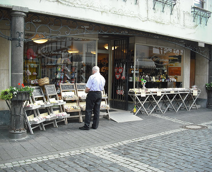 Ahrtal, Ahrweiler, Geschäft, Süßwaren, Et Kamellestüffche