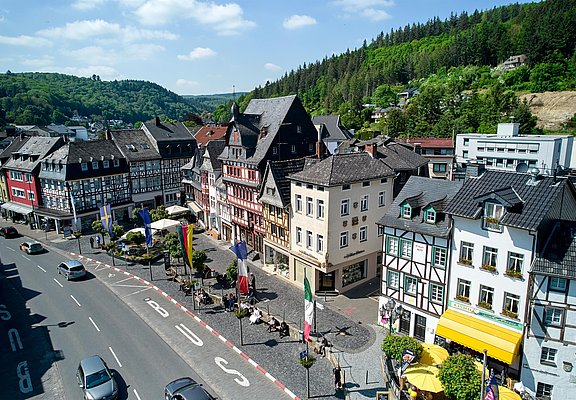 Historischer Marktplatz in Adenau