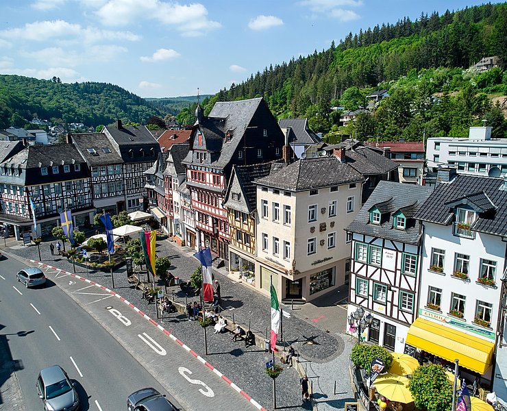 Historischer Marktplatz in Adenau