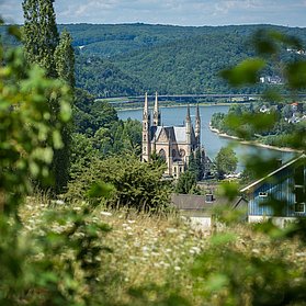 Blick auf Apollinariskirche